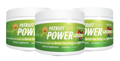 Patriot Power Greens - Get 2 Free Canister - Organic Nutra Shop