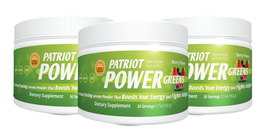 Patriot Power Greens - Get 2 Free Canister - Organic Nutra Shop